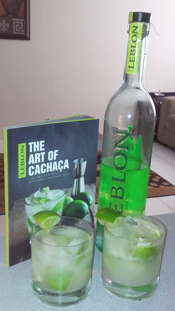 Enjoying #Caipirinhas with my girlfriend! @lebloncachaca #PrivateBartender #LeblonCachaca