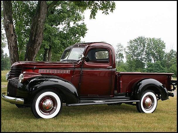 1946 Chevy pick'em up !!
I Love this #RideAroundTown
.... Do you?