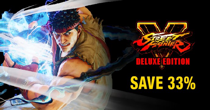 indiegala on twitter save 33 on street fighter v deluxe edition