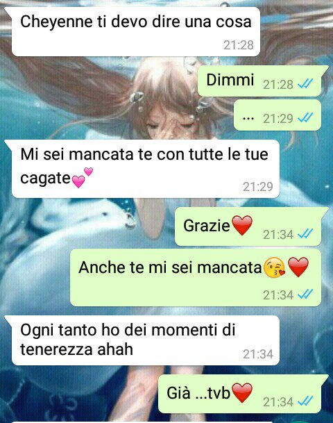 Cheyennececi's tweet photo. @federica_meante🌹  la tenerezza di questa ragazza a volte mi stupisce😘 https://t.co/TCfAFJDTpA