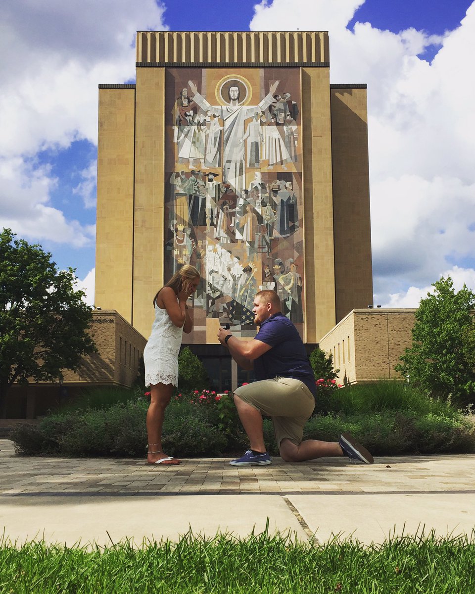 CamShepherd64's tweet photo. What a day! I finally asked this girl to be my wife! #SheSaidYes https://t.co/GheQww2EHX