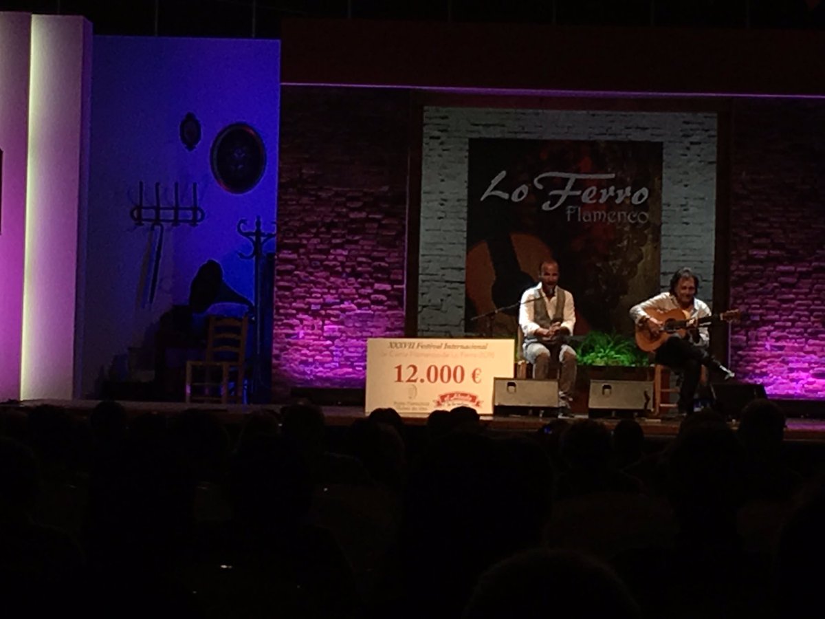 psoetp's tweet photo. Enhorabuena Francisco Manuel Pajares, de Badajoz, ganador del premio Melón de Oro de @LOFERROFLAMENCO 2016 https://t.co/h6wnq3xsZX