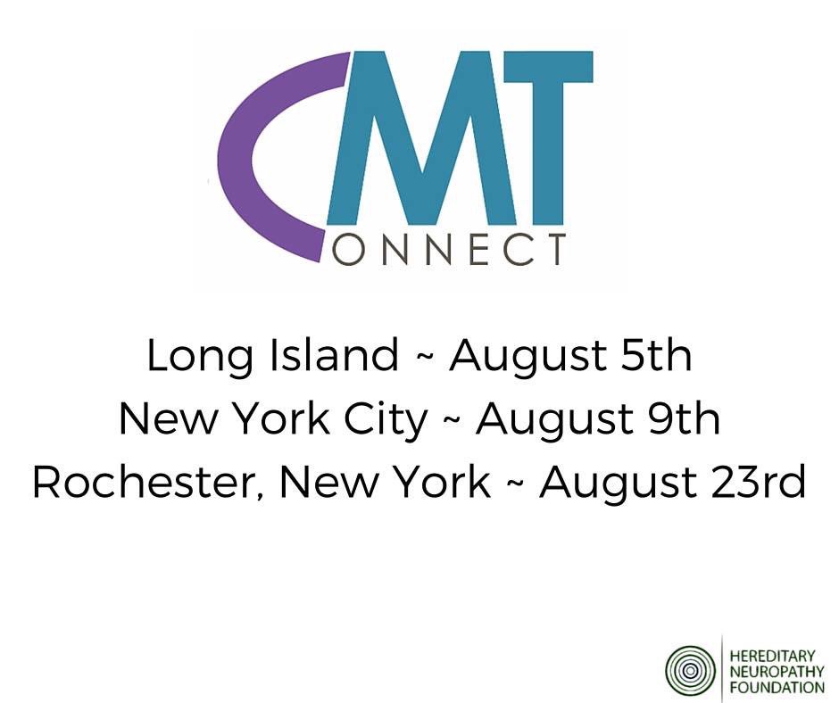 CMTNeuropathy's tweet photo. #CMTCONNECTworkshop coming to #NYC. Register now!! https://t.co/59r8oIroL7 #CharcotMarieTooth https://t.co/q9Tv33yhra