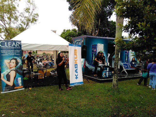 Kita lagi di venue nih