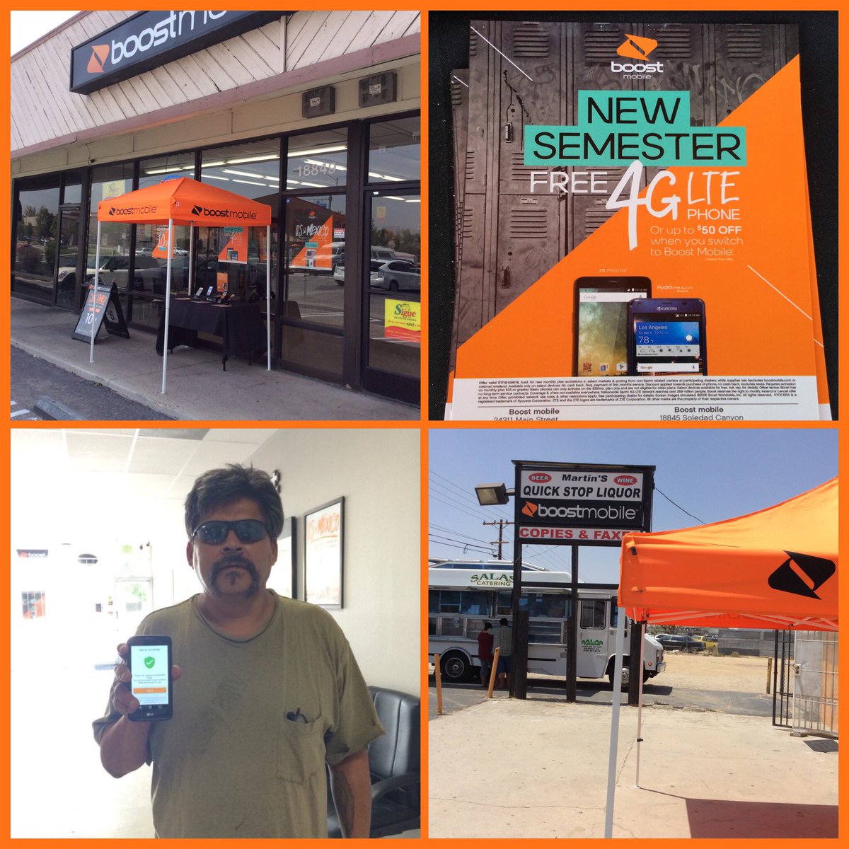 cellspawn's tweet image. #paintingTheTownOrange #BoostTakeOver #medasquad #boostsocal all tents are out in the high desert of LA 👍