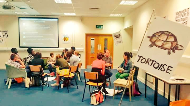Bossbeth1996's tweet photo. This was me in a group Debate on Dievstery . In yesterday's event at the #progressionrelaunch @GLYPTatTramshed https://t.co/HOAgjG7TW6