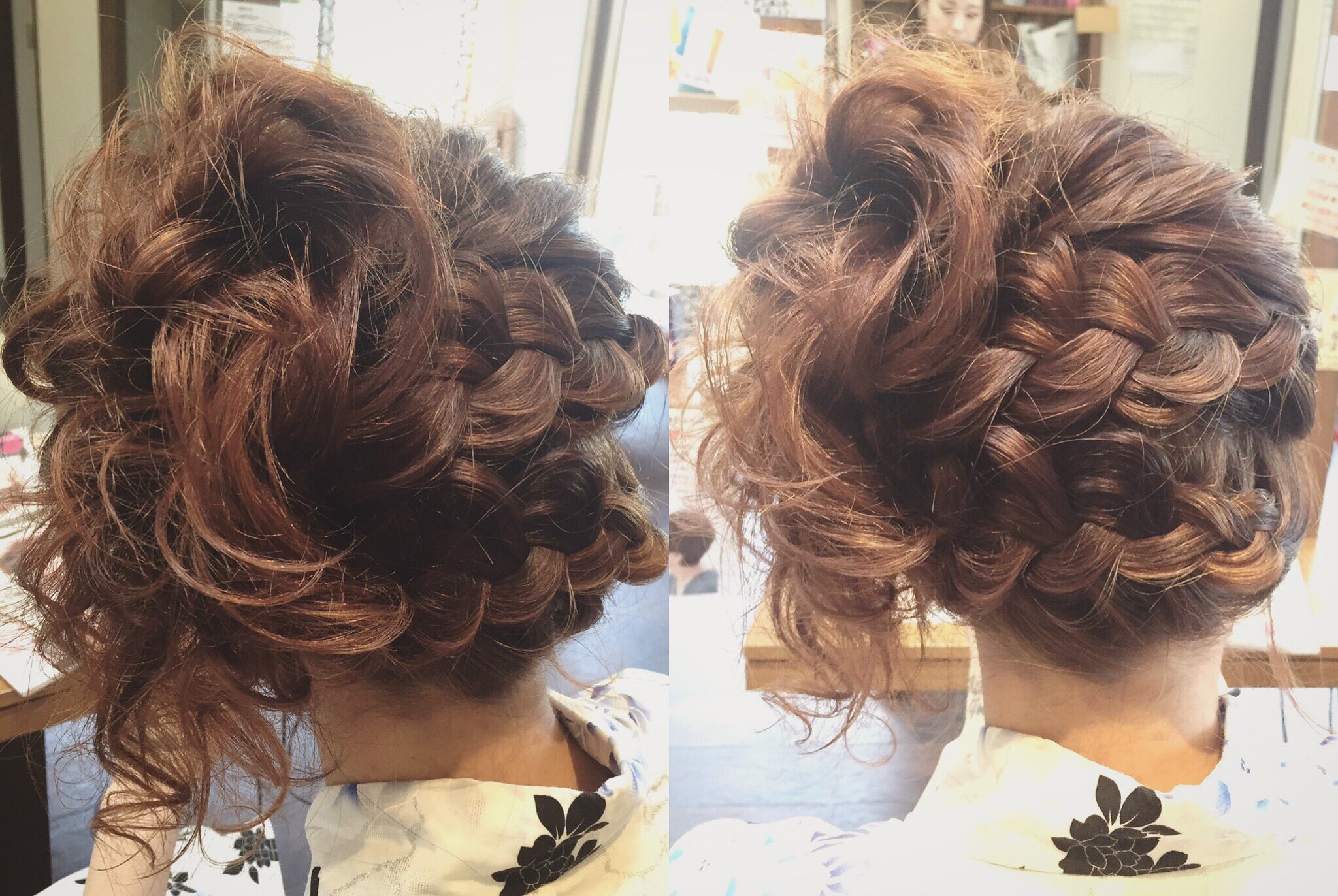 廣瀬 幸奈 Hair Make Lonlo 浴衣ヘア 編み込み サイドアップ 和装 お祭りヘア かわいい 人気 浴衣 髪型 和歌山市 神前 美容室 美容師 ビーウェーブ ヘアアレンジ ヘアセット T Co Hyjf8uatxc Twitter