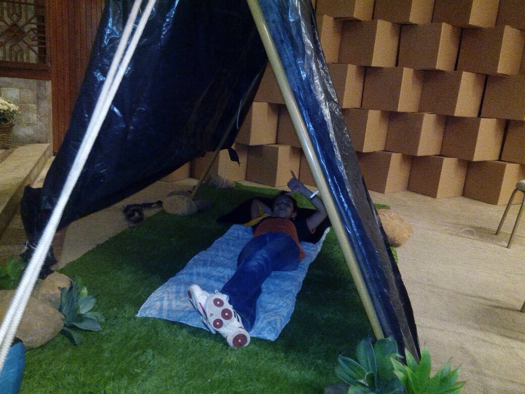 DesbrFloresta's tweet photo. Clube Floresta com abrigo pronto! #abrigo #Desafioonline https://t.co/DLcs2pqJDv
