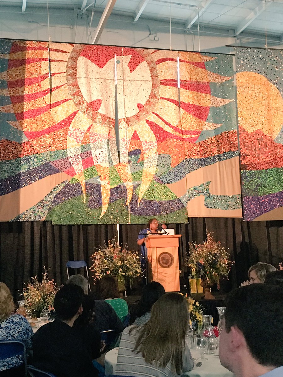 abennett97's tweet photo. "In times of flooding, the wise build bridges while the foolish build walls." @TutuNaomi #NJSLC2016 https://t.co/jymeiuCq2z