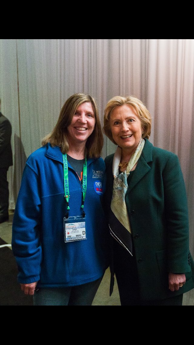 emilyhunter436's tweet photo. My vote is in! #ImWithHer https://t.co/T8MuDhrjyi