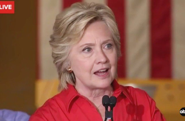 Mediaite's tweet photo. Clinton: GOP Spent More of Their Convention ‘Insulting’ Me Than Taking About Policy https://t.co/fgFSsPXSbM (VIDEO) https://t.co/C4mlO6FLw5