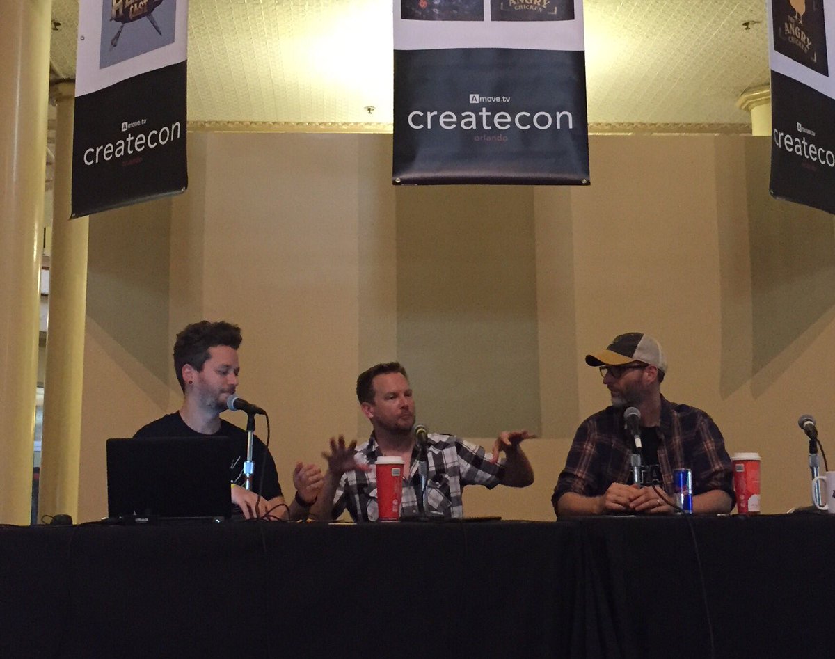 mpmarsee's tweet image. Really great discussion about the business of podcasting at @Amovetv  #CreateCon from guys who have been there.
