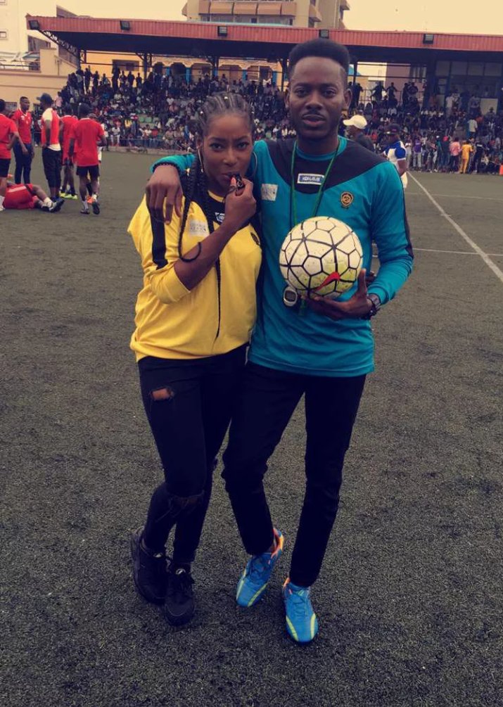 _iam_no1's tweet image. The highlight of my #Konamii2016 ! @adekunleGOLD and @Ms_DSF . My love for you both is not from here I swear ❤💞💕💟