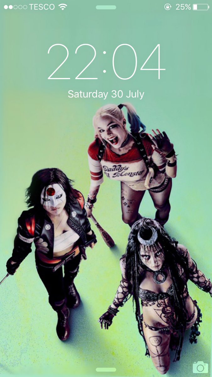 foxmuldrs's tweet photo. harley quinn, katana and the enchantress lockscreen (suicide squad)

- rt if you want it
- mbf or have open dms https://t.co/Xm1O20Salt