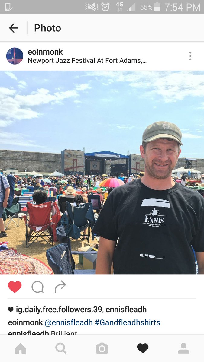 Ennis #fleadh meets #NewportJazzFestival