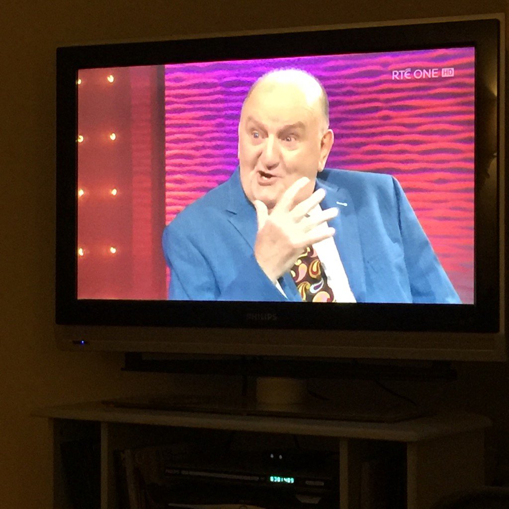 FitzConsult's tweet photo. There is lovely @ghook on the telly with @MiriamOCal 📺📺📺 https://t.co/fzikDiPAxO