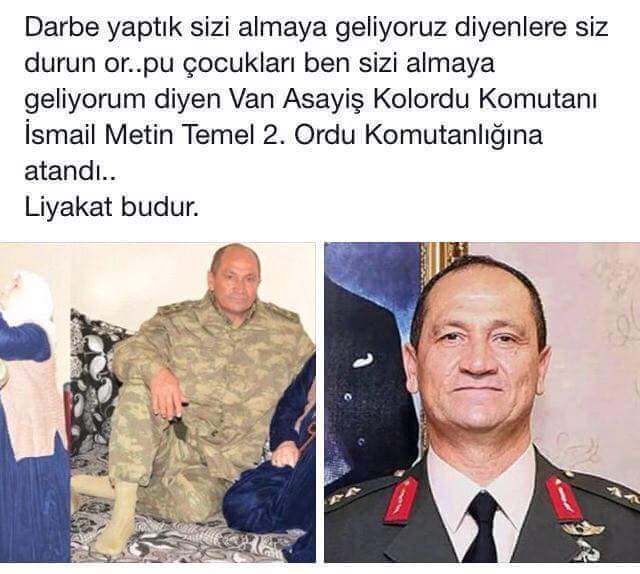 Yürekli komutanın verdiği ders...