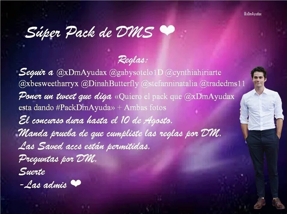 EstefanydeHoran's tweet image. Quiero el pack que @xDmAyudax esta dando #PackDmAyuda 
✔SAVED ACCS✔