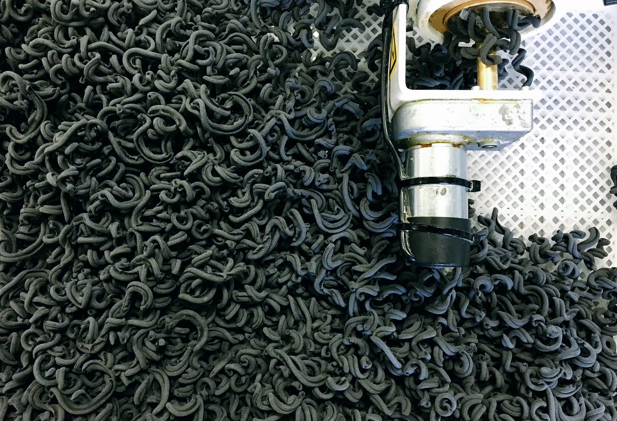 BarMarcoPGH's tweet photo. squid ink gemelli going down in the wine room tn w @ChefPapagiorgio @dommsomm https://t.co/DU9ywhRVkQ