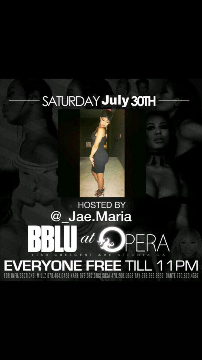 _JaeMaria's tweet photo. I'll be @OperaNightclub this Saturday 4 #BBLU5 with the @Clermonttwins Hit @Jmillzrmf 4 sections
#OperaOnSaturday https://t.co/5c4ifCySLs