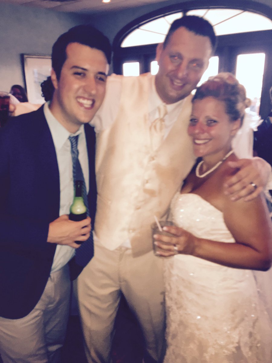 MikeESizzle's tweet photo. 6 years ago I called into a wrestling podcast, now I'm at the wedding of @B_Double76 - @DanTheCannon thank you https://t.co/qfviZVkK4P