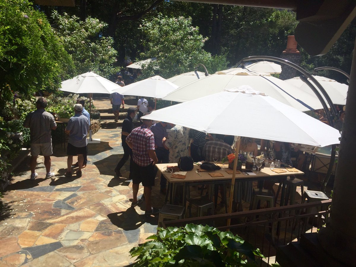 ReserveWineTour's tweet photo. Sherwin 20th party. Arvid at work https://t.co/zLGgEfT3TL