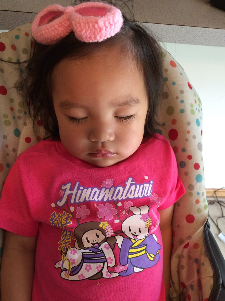 ryanmesi's tweet photo. This is what happens when you refuse to take a nap. #KanackAttack https://t.co/W8mtQlgExm