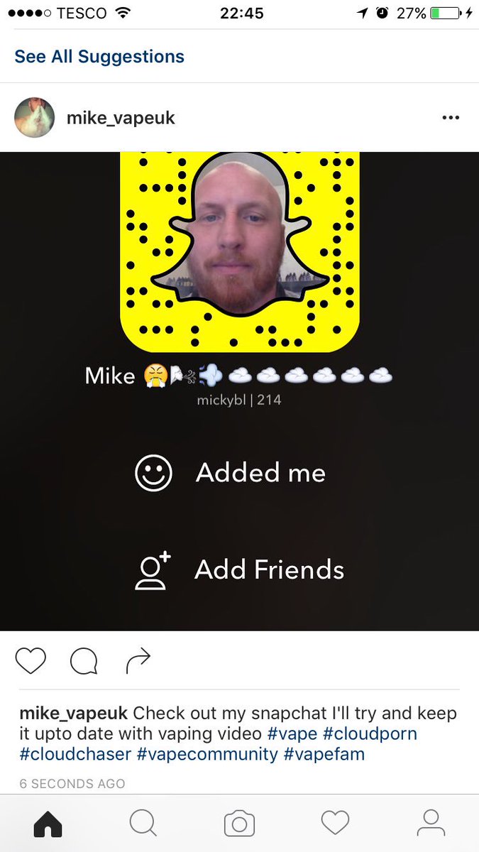 VapeMike's tweet photo. Check out my snapchat I'll try and keep it upto date with vaping vids #cloudchasing #vape #vapefam #vaping https://t.co/vIicgKyeTQ