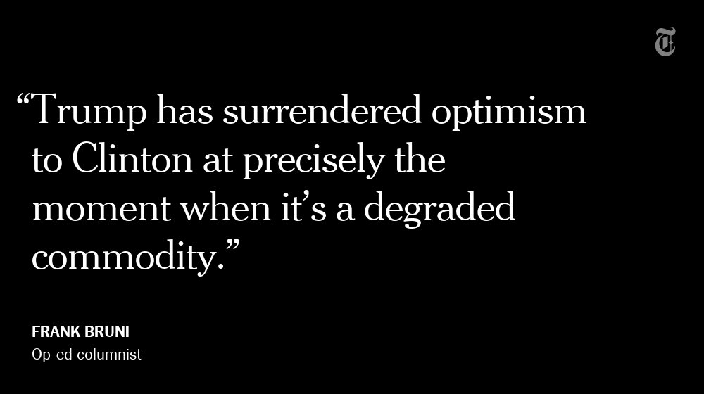 nytimes's tweet photo. The trouble for Hillary Clinton https://t.co/aJOTdagws3 via @nytopinion https://t.co/w9GbRbF3JH