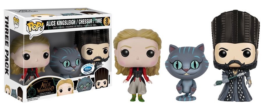 RT &amp; follow <a href="/OriginalFunko/">Funko</a> for the chance to win an Alice Through The Looking Glass Pop! 3-pack!