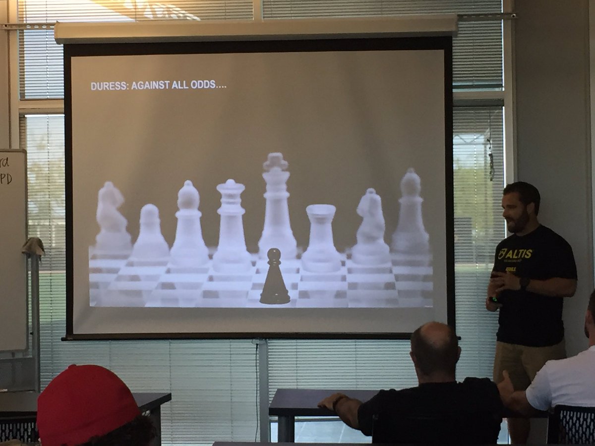 ALTIS's tweet photo. How do we survive and thrive when all odds are against us ... @Coach_BrettB
#SuperACP https://t.co/KPKLOvNGVE