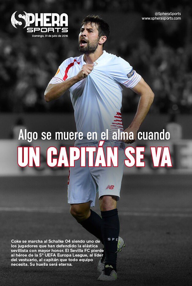 SpheraSports's tweet photo. #PortadaSphera
UN CAPITÁN SE VA
https://t.co/YGZlIuhQyZ 
@coke23andujar https://t.co/0fXydLYiST