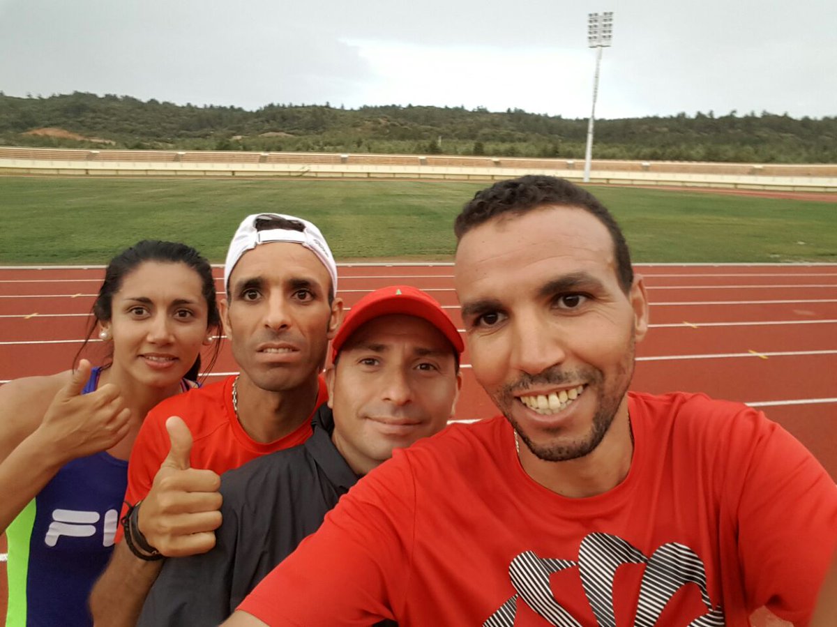 En equipo todo es mejor!Última sesión en la pista de Ifrane-Marruecos #Felicidad #Rio2016 #CorreVivi <a href="/filaargentina/">FILA Argentina</a>