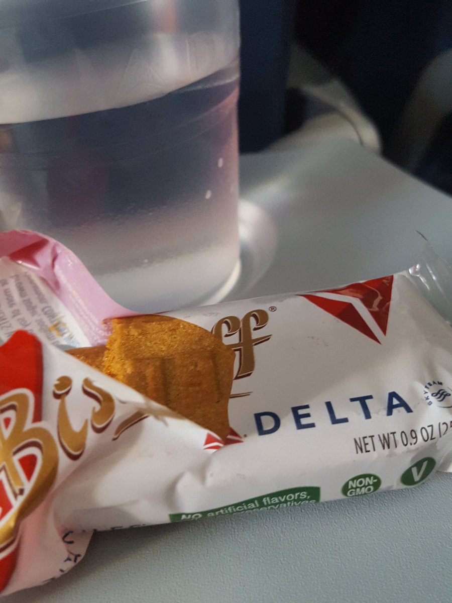 NIFrid's tweet photo. Best ever treat at 34,000 feet.  Thanks @Delta ! https://t.co/jhdgDvPIWd