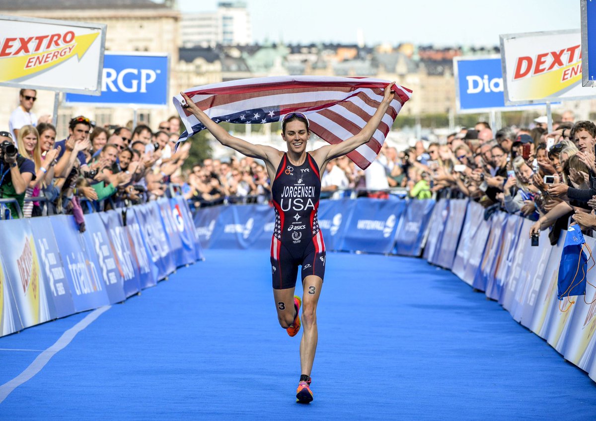 StarTribune's tweet photo. St. Paul's Gwen Jorgensen, a two-time world triathlon champ, is favored to win gold in Rio. https://t.co/sGIG3SJBIw https://t.co/eRqX2goXbZ