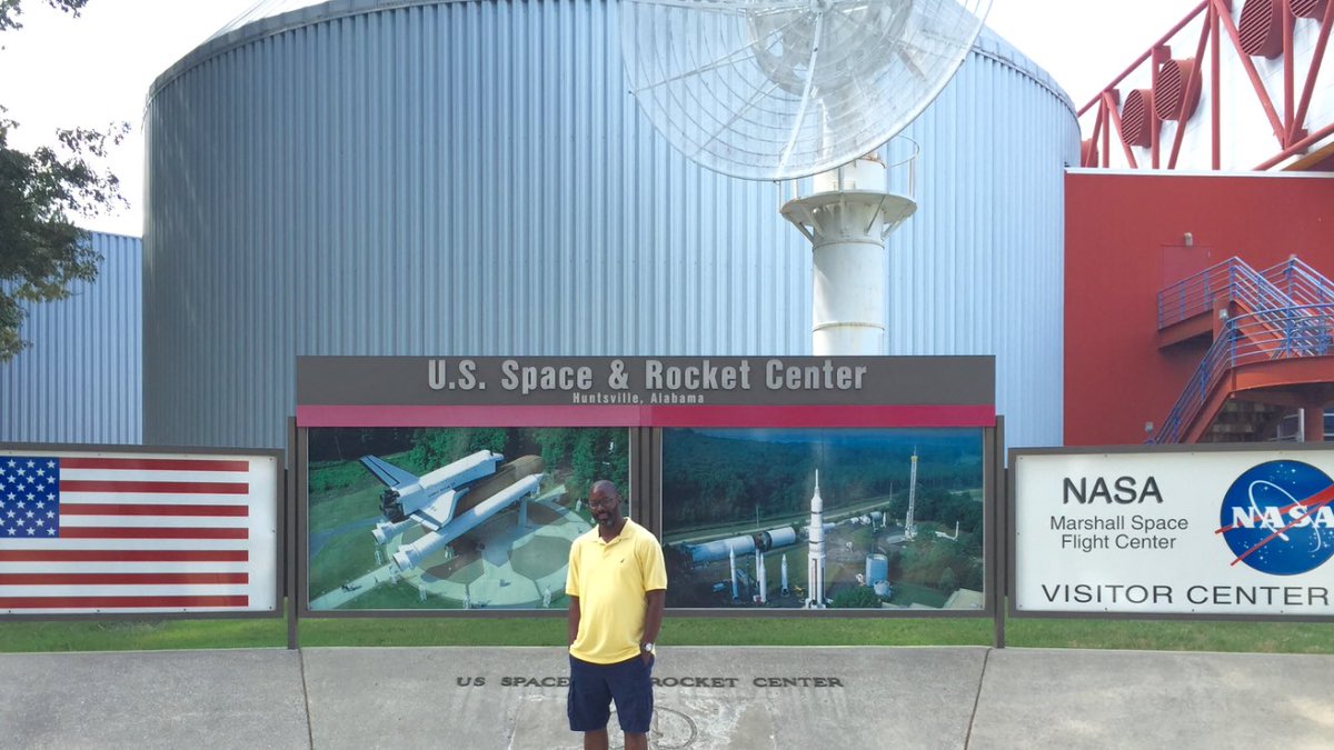 bthomas_sr's tweet photo. Had a blast @NASA_Marshall...This is a really cool place! #LifetimeLearning #Growth #EmbraceSTEM https://t.co/GfJw5rKPqI