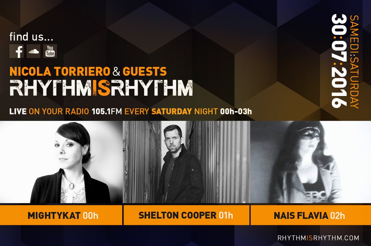 A little techno a little funky a twist of old school &amp; definitely deep. Tonight tune in 105.1FM <a href="/midnight/">After Midnight</a> MONTREAL