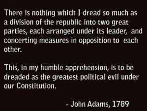 VegaSpeaks's tweet photo. Two party system viewed as the "greatest political evil under our Constitution" by our founding fathers!
#Go3rdParty https://t.co/JqumFhhsVE