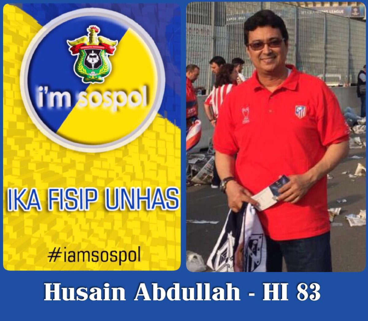 husainabdullah1's tweet photo. Pagi ke Mks menghadiri reuni Akbar FISIP UNHAS, sore balik Jkt. Semoga lancar @himahi @FISIPUnhas @AlumniUNHAS https://t.co/sPF1V73czi
