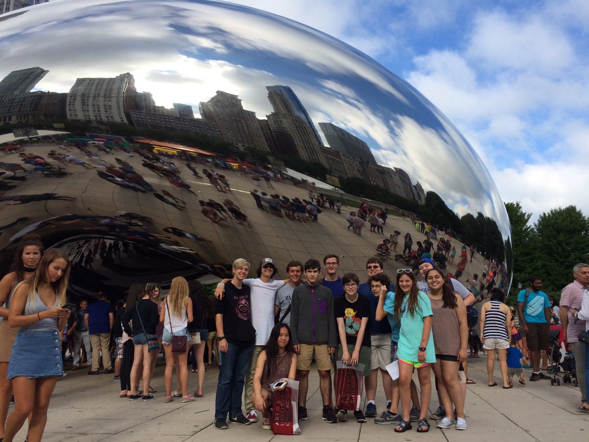 sasaustinlatin's tweet photo. Visiting the bean #NJCL2016 #TSJCL2017 https://t.co/d4KtxvwB42