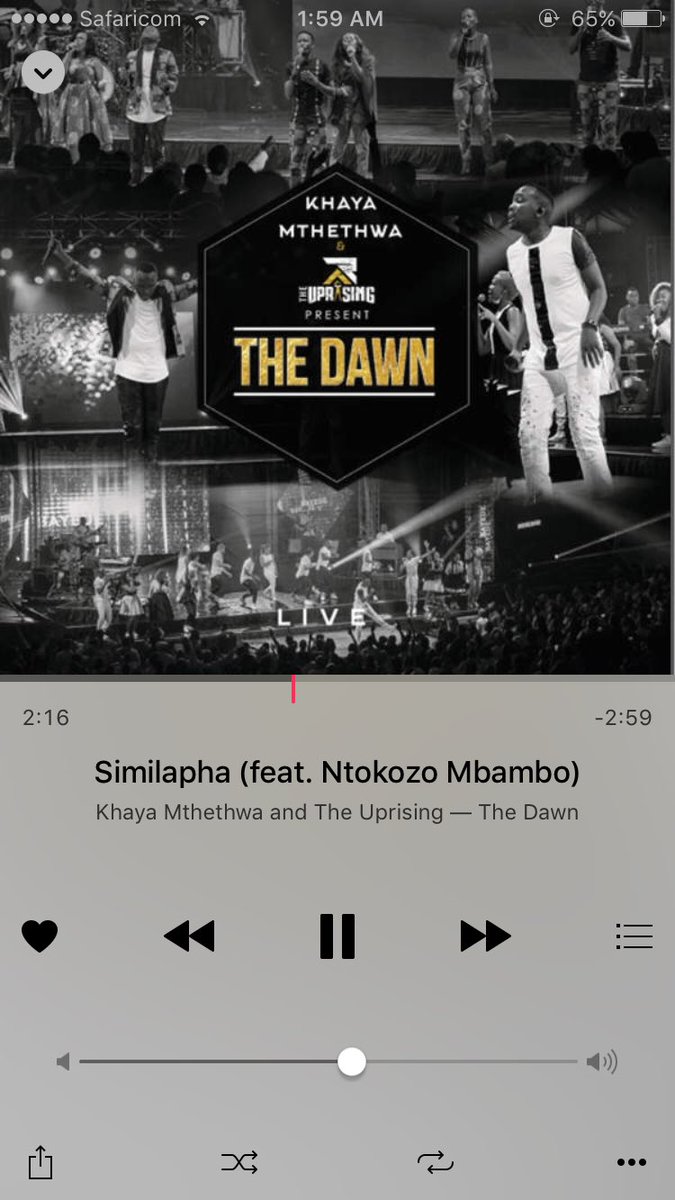 shiruwanyoike's tweet photo. @khayamthethwa @theuprisinglive this song! #blessed #Similapha #Worshipping https://t.co/kxPPEftxZ4