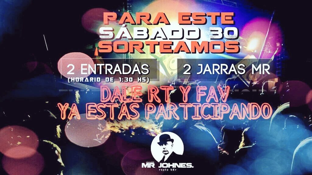 MrJohnes1's tweet photo. PARA COMPLETAR EL SABADO, SORTEO PARA USTEDES! 👌💣🍺

#FiestaDisfraz #DjsInvitados #Baena #MR

Los esperamos 💯🎇😝. RT https://t.co/6O2TKyQaTP