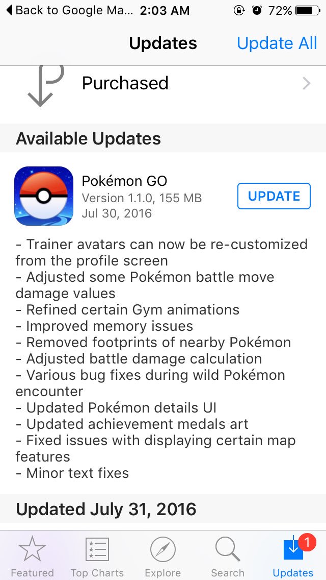 PokemonGoRIYADH's tweet photo. التحديث وصل  #بوكيمون_قو https://t.co/9oeuKi2CKe