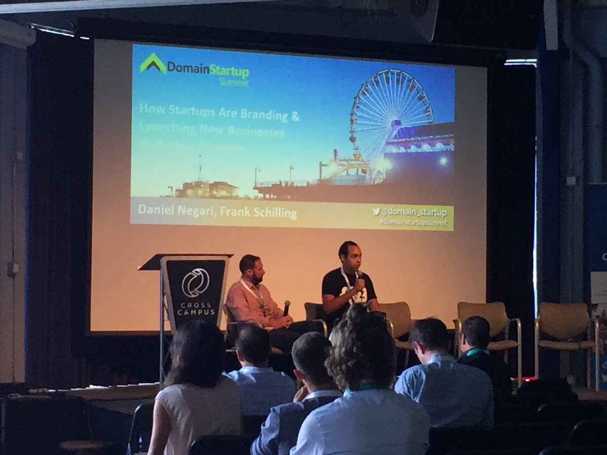 xyz's tweet photo. .@DanielNegari just started his keynote at #domainstartupsummit https://t.co/WmFSvEbFxD