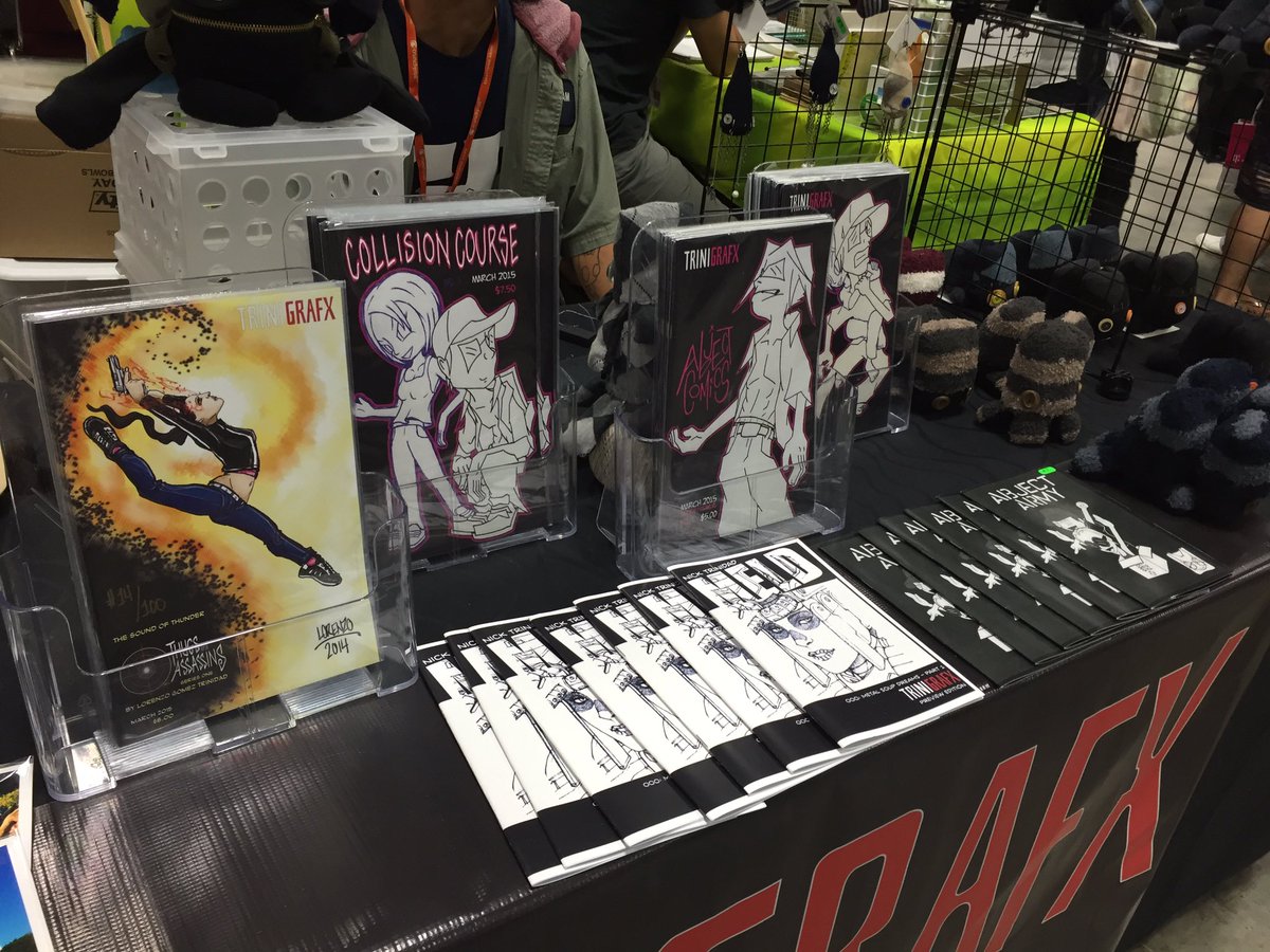 TRINIGRAFX's tweet photo. current. #trinigrafx @ComicConHNL https://t.co/jCuoxh1h4H