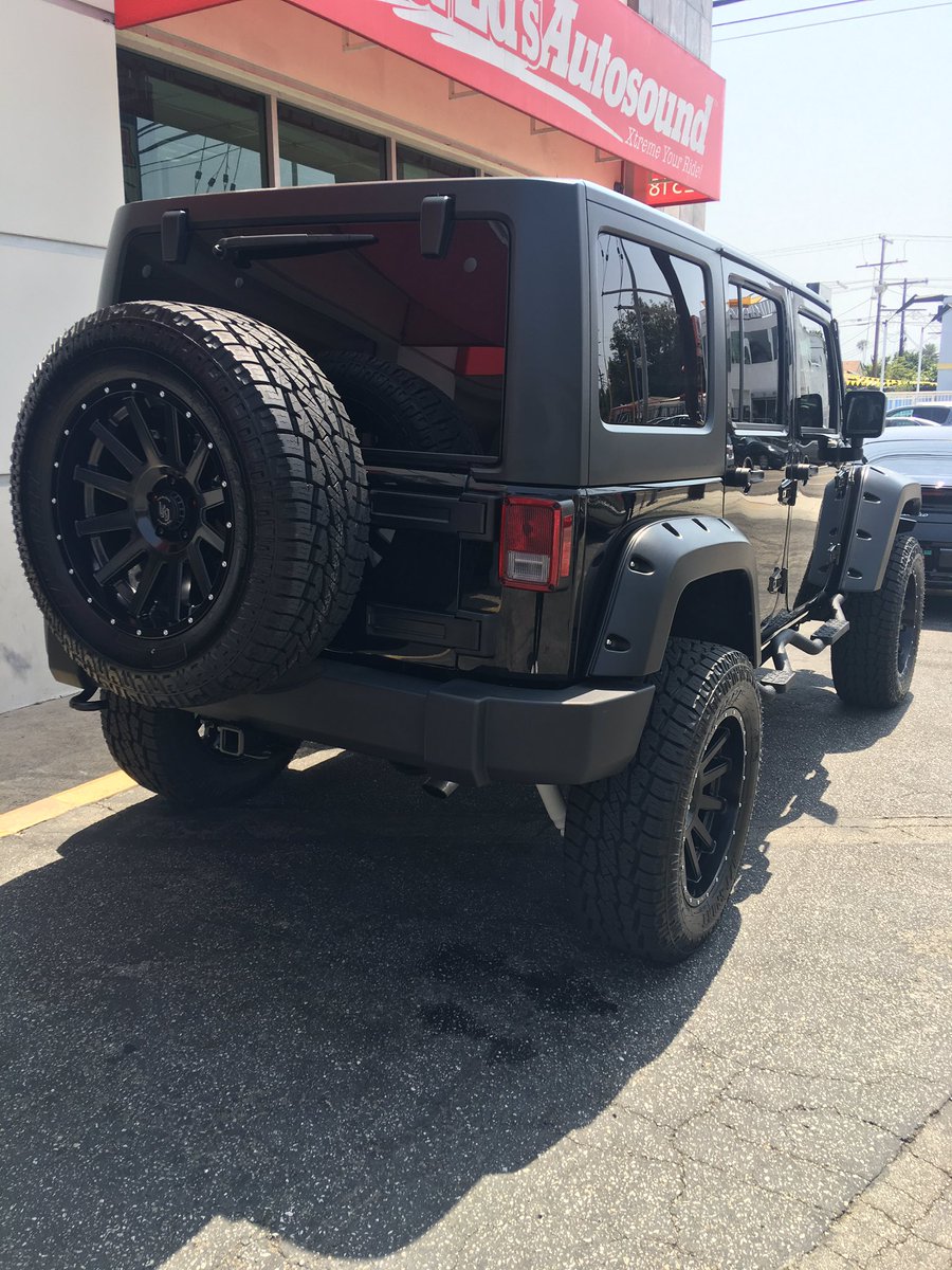 alexaiono's tweet photo. I GOT MY BABY BACK!!!!! HUGE thank you to Al &amp; Ed's Autosound in Marina Del Rey for the Makeover😍😍😍 https://t.co/C0O3GRqWPv