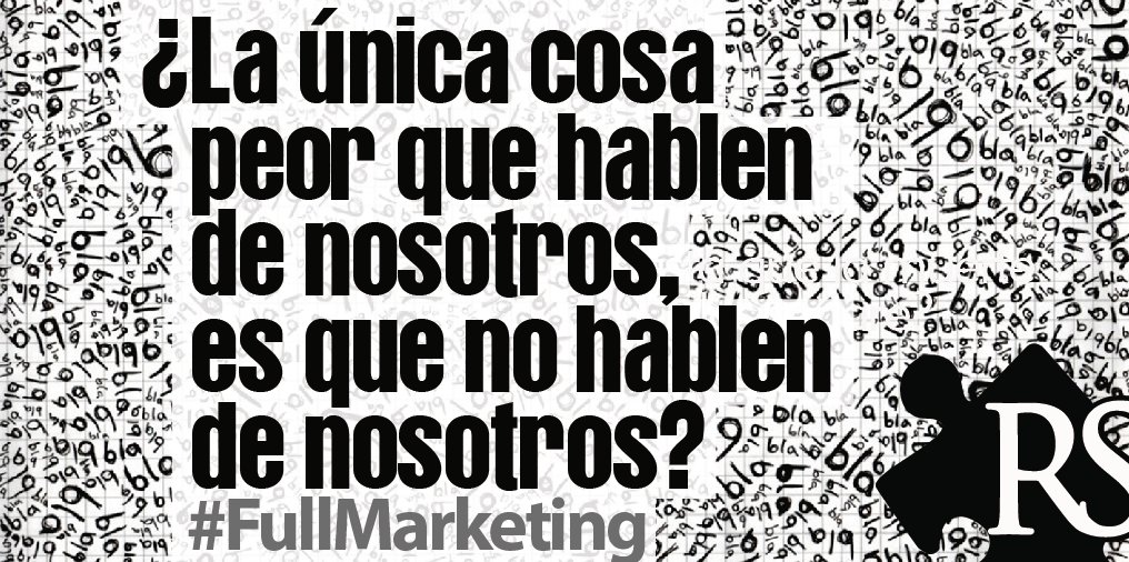 rsmarketingc's tweet photo. ¿Vale la pena ganar notoriedad a costa de mala publicidad? #FullMarketing
https://t.co/NK2xl0Rv7m https://t.co/qu04Fw9N1V