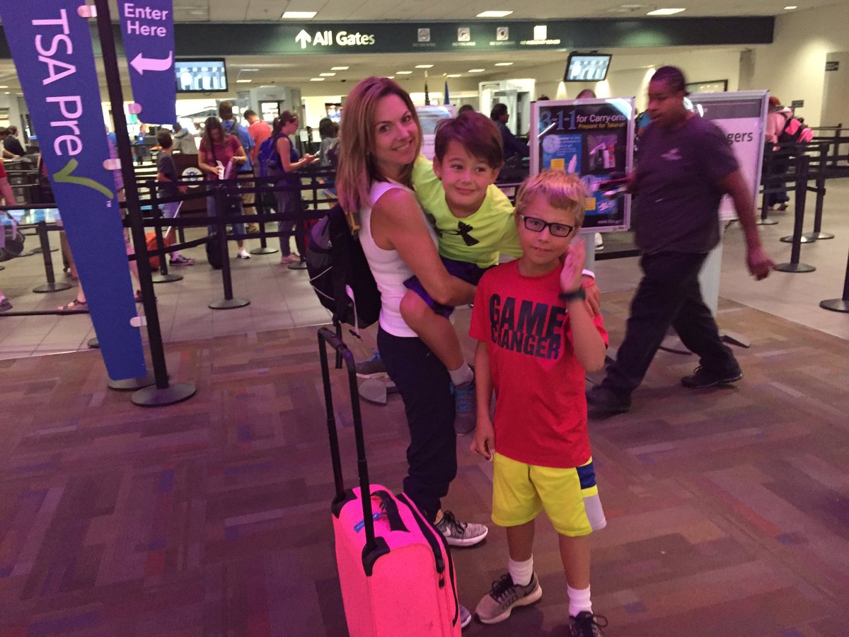 kcraFitz's tweet photo. Kids informed me daddy is enforcing #boyrules as soon as I take off on #RoadToRio. Good luck with that. #Olympics https://t.co/5WOcOf8GNs