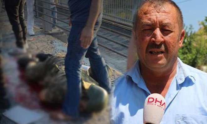 ilkerkarli's tweet photo. Asker oğlu köprüde linç edilen baba:
"Hem Linç Edenlerden Hem Komutanlarından Davacıyım."
https://t.co/RhB8CVpBj6 https://t.co/hPXCeGJE5d