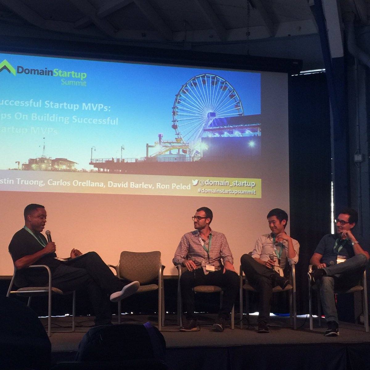 StephenMunkLu's tweet photo. Kickin it here at @domain_startup seeing some interesting talks. #domainstartupsummit @Austin_Truong https://t.co/HOfZTSThgS
